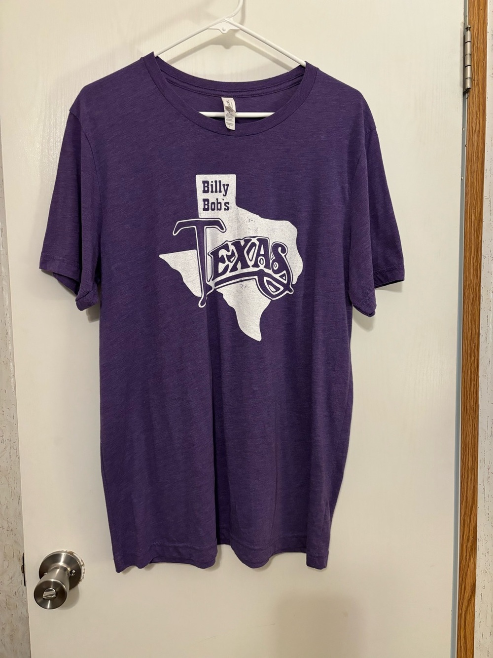 Bella Canvas Purple Texas Graphic Tee